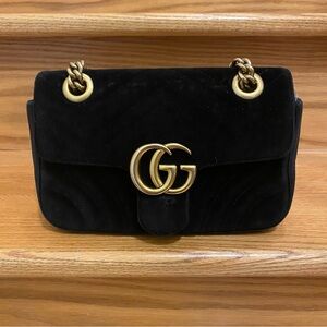20. Gucci Marmont velvet